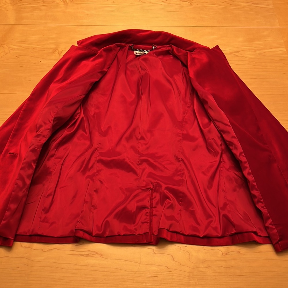 Cache Red Blazer - Picture 11 of 16